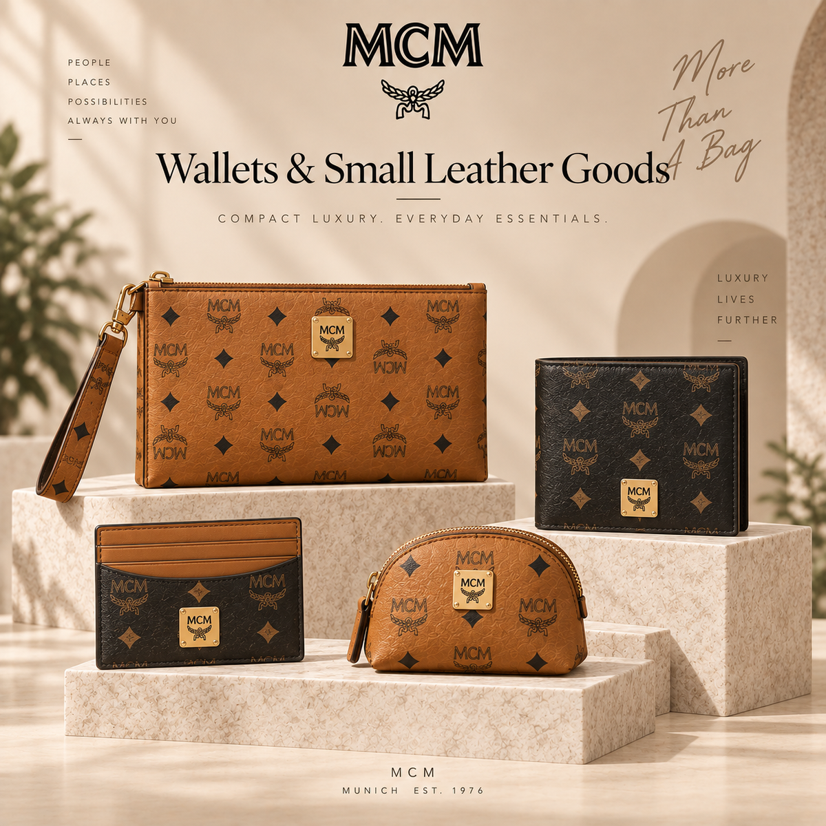 MCM Wallets & Pouches