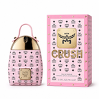 MCM Crush Eau de Parfum 75ml | Pink Stark backpack design with Visetos print a floral fruity  and woody fragrance for women suitable for gifting or personal enjoyment