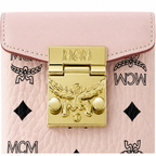 MCM Soft Berlin Mini Fries Bag | Soft pink Visetos print + detachable shoulder strap  can be carried by hand or worn crossbody new arrival for Spring/Summer 2026