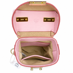 MCM Soft Berlin Mini Fries Bag | Soft pink Visetos print + detachable shoulder strap  can be carried by hand or worn crossbody new arrival for Spring/Summer 2026