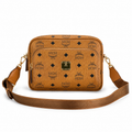 MCM Visetos Klassik mini camera bag with detachable shoulder strap can be worn as a shoulder bag or crossbody bag new arrival for Spring/Summer 2026