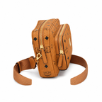 MCM Visetos Klassik mini camera bag with detachable shoulder strap can be worn as a shoulder bag or crossbody bag new arrival for Spring/Summer 2026