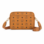 MCM Visetos Klassik mini camera bag with detachable shoulder strap can be worn as a shoulder bag or crossbody bag new arrival for Spring/Summer 2026