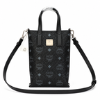 MCM Essential Visetos Mini Tote Bag with detachable shoulder strap can be carried by hand or worn crossbody new arrival for Spring/Summer 2026