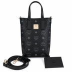 MCM Essential Visetos Mini Tote Bag with detachable shoulder strap can be carried by hand or worn crossbody new arrival for Spring/Summer 2026