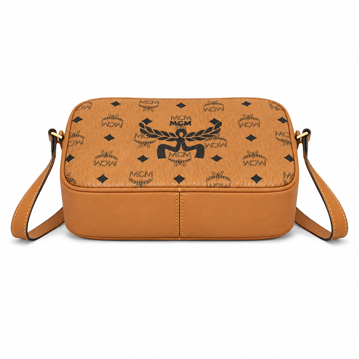 MCM Visetos Klassik Mini Camera Bag with detachable shoulder strap can be worn as a shoulder bag or crossbody bag new arrival for Spring/Summer 2026