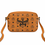 MCM Visetos Klassik Mini Camera Bag with detachable shoulder strap can be worn as a shoulder bag or crossbody bag new arrival for Spring/Summer 2026