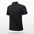 Polo Shirt Men'S Business Icy T-Shirt Men'S Lapel Seamless Taped Loose Half-Sleeved Top Trendy Short-Sleeved Men'S Quick-Drying